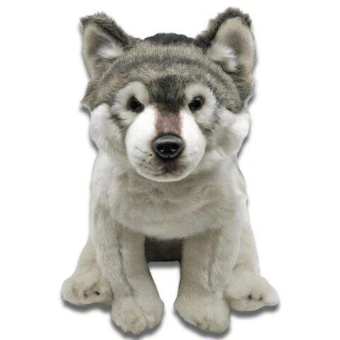 Peluche Loup Gris