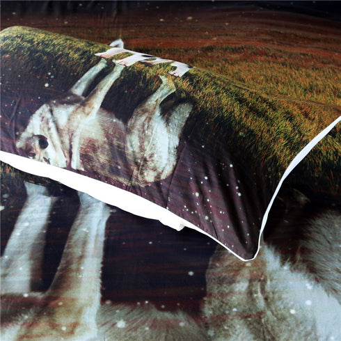 Housse de Couette Chien-Loup