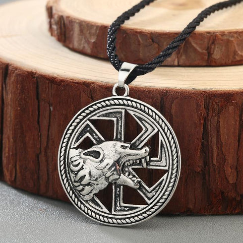 Collier Loup Sauvage (Acier)