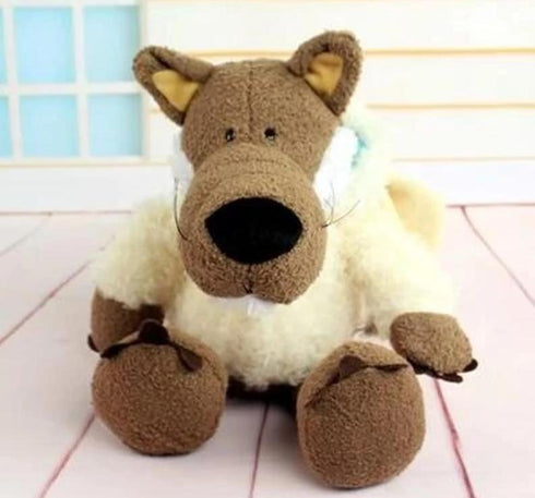 Peluche Loup Déguisé en Mouton
