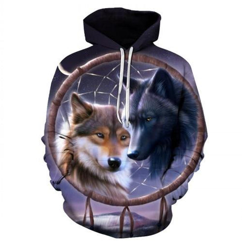 Sweat Loup Attrape Rêve