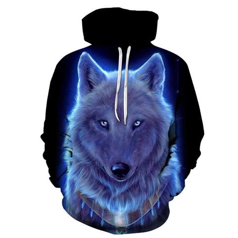 Sweat Loup Blanc