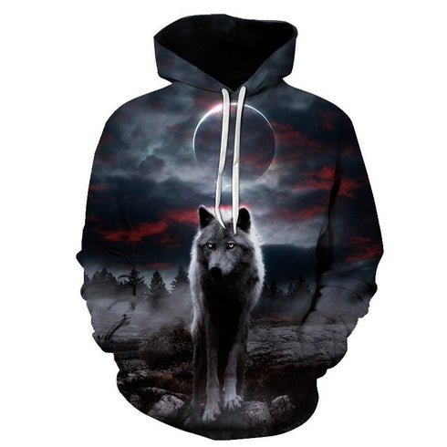 Sweat Loup Lune de Sang