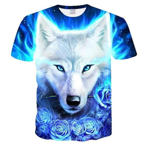 T-Shirt Loup de Lune