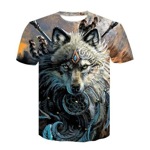 T-Shirt Loup Alpha