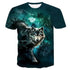 T-Shirt Loup Forêt