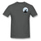 T-Shirt Loup Gris Foncé