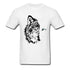 T-Shirt Loup Grunge