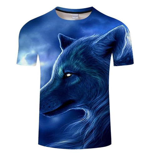 T-Shirt Loup Guide Spirituel