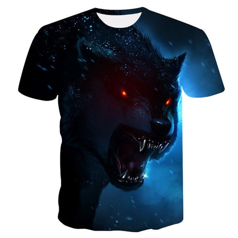 T-Shirt Loup Nocturne