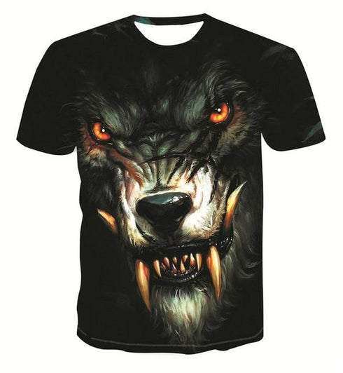T-Shirt Loup Sauvage