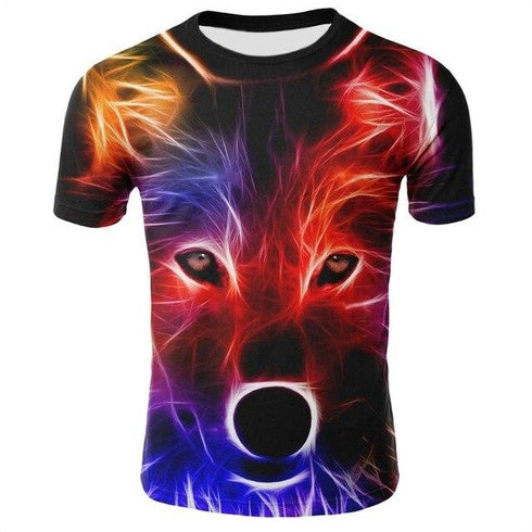 T-Shirt Loup Symbole