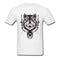 T-Shirt Loup Symétrique