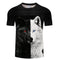 T-Shirt Loup Ying Yang
