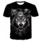 T-Shirt Tête de Loup Gothique