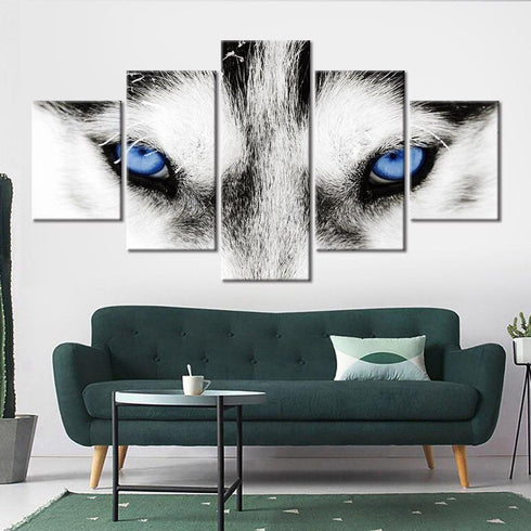 Tableau Loup Yeux de Loup
