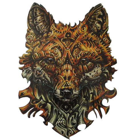 Tatouage Loup Old School